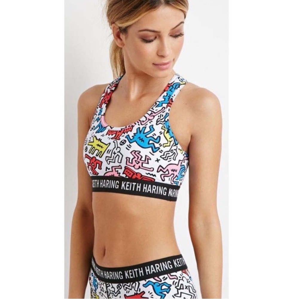 Size M - Keith Haring Sports Bra